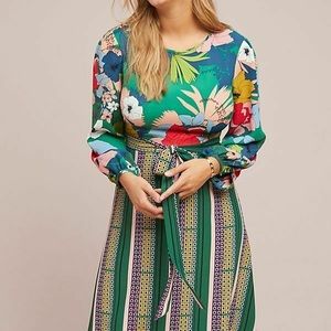 Anthropologie TP Floral Dress